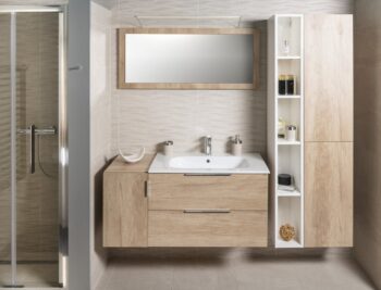SAPHO - ESPACE skrinka 35x172x32cm, 2x dvierka, ľavá/pravá, dub Collingwood ESC230-1919