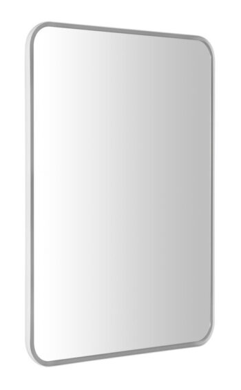 SAPHO - FLOAT LED podsvietené zrkadlo 50x70cm, biela 22571