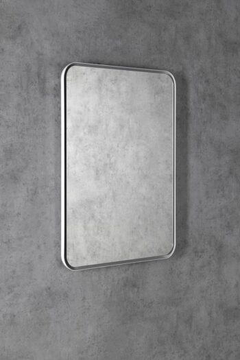 SAPHO - FLOAT LED podsvietené zrkadlo 60x80cm, biela 22572