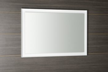 SAPHO - FLUT LED podsvietené zrkadlo 100x70cm, biela FT100