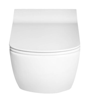 SAPHO - GLANC závesná WC misa, Rimless, 37x51,5cm, biela GC321