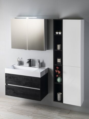 SAPHO - GODIVA umývadlo, liatý mramor, 83x44cm, biela GU083L