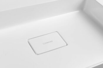 SAPHO - GODIVA umývadlo, liatý mramor, 83x44cm, biela GU083L