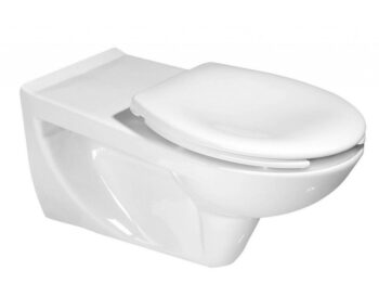 SAPHO - HANDICAP WC závesné predĺžené, Rimless, 37,5x73cm, biela K670-002