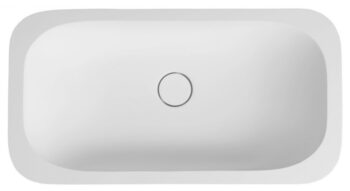 SAPHO - IMPALA umývadlo pod dosku 58,8xx35,5cm, Rockstone, matná biela IM540