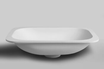 SAPHO - IMPALA umývadlo pod dosku 58,8xx35,5cm, Rockstone, matná biela IM540