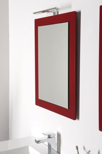 SAPHO - Kúpeľňový set MITRA 120, dvojumývadlo, bordo KSET-007