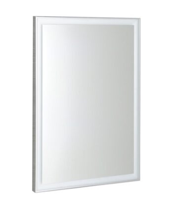 SAPHO - LUMINAR zrkadlo s LED osvetlením v ráme 60x80cm, chróm NL557