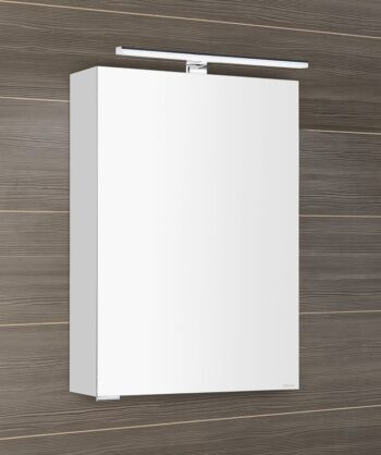 SAPHO - MIRRÓ galérka s LED osvetlením, 50x70x16cm, ľavá/pravá, biela MC050-0030