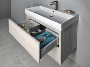 SAPHO - NIRONA umývadlová skrinka 67x51,5x43cm, dub Sherwood NR070-1515