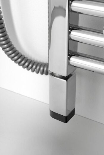 SAPHO - ONE D vykurovacia tyč s termostatom, 600 W, ľavá, chróm ONE-DL-C-600