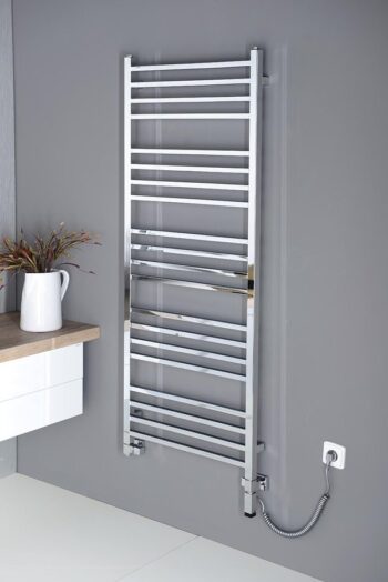 SAPHO - ONE vykurovacia tyč s termostatom, 600 W, chróm ONE-C-600