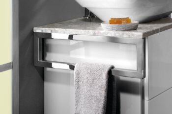 SAPHO - Podporná konzola 490x150x25, chróm, 1 ks 30390
