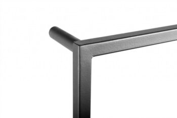 SAPHO - SKA nástenný sušiak uterákov 450x1150x100, čierna mat SKA501