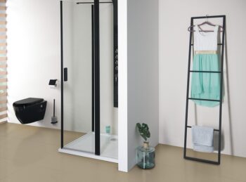 SAPHO - SKA stojaci sušiak uterákov 420x1700x20, čierna mat SKA551