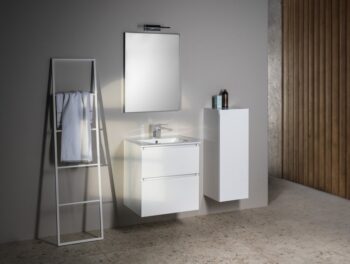 SAPHO - SLIM keramické umývadlo 60x46,5cm, biela 1601-60