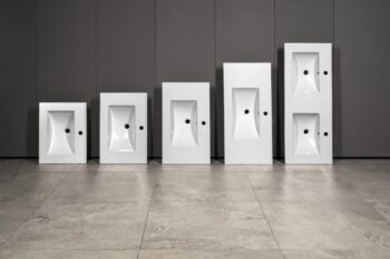 SAPHO - SLIM keramické umývadlo 60x46,5cm, biela 1601-60