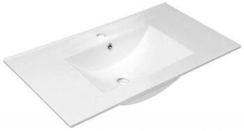 SAPHO - SLIM keramické umývadlo 90x46,5cm, biela 1601-90