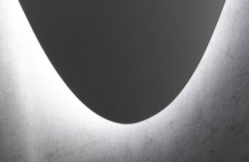 SAPHO - STEN LED podsvietené zrkadlo 80x55cm NA280