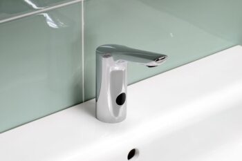 SAPHO - Senzorová stojanová batéria 24V DC, chróm PS781