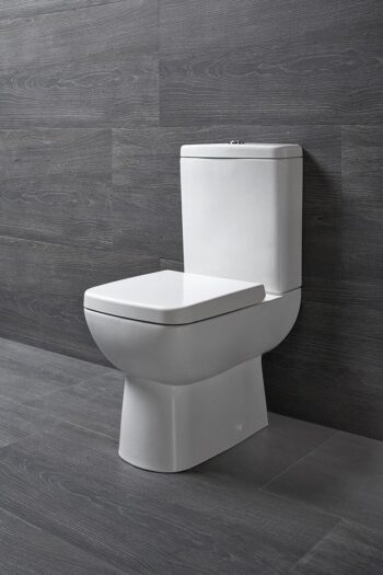 SAPHO - TYANA SHORT WC kombi splach. mech., zadný odpad, biela 72200EW