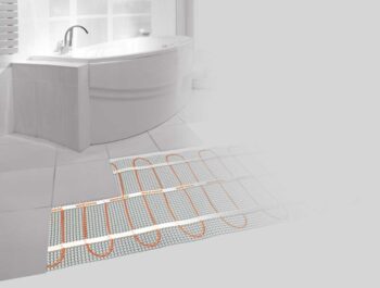 SAPHO - WARM TILES elektrická podlahová vykurovacia rohož 7,6m2, 1210W WTM76