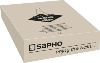 SAPHO - WARM TILES elektrický podlahový vykurovací kábel, 4,7-5,8m2, 750W WTC48