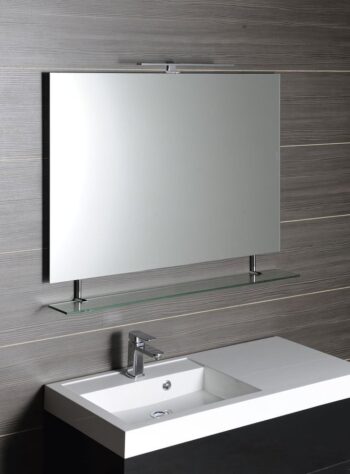 SAPHO - WEGA zrkadlo s policou 100x80cm 60092