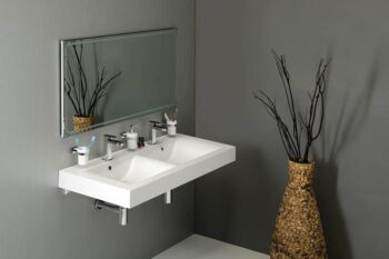 SAPHO - Zrkadlo GEMINI s LED osvetlením 110x65cm GM110