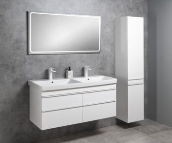 SAPHO - Zrkadlo GEMINI s LED osvetlením 120x60cm GM120
