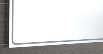 SAPHO - Zrkadlo GEMINI s LED osvetlením 150x55cm GM150