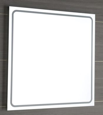SAPHO - Zrkadlo GEMINI s LED osvetlením 70x70cm GM070