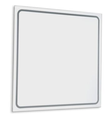 SAPHO - Zrkadlo GEMINI s LED osvetlením 70x70cm GM070