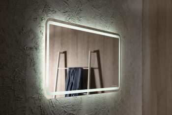 SAPHO - Zrkadlo NYX s LED osvetlením 100x50cm NY100