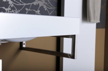 SAPHO - uzavretá konzola 490x150x30 nerez mat, 1 kus 30384