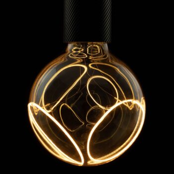 SEGULA Illusion G125 2Crescent E27 8W dim smoke