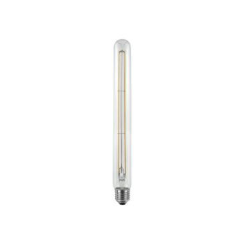 SEGULA LED E27 6W žiarovka 24V DC číra 2700 K stmievateľná