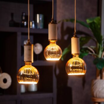 SEGULA LED floating G125 E27 4W straight zlatá