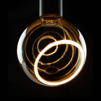 SEGULA LED floating Globe G150 E27 6W smokey 45°