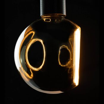 SEGULA LED floating Globe G150 E27 6W smokey 90°