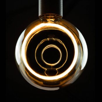 SEGULA LED floating Globe G150 E27 6W smokey 90°
