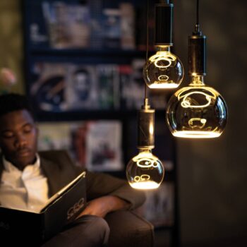SEGULA LED floating globe G150 E27 4,5W číra