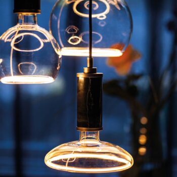 SEGULA LED floating globe G200 E27 5W číra