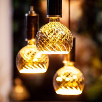 SEGULA LED floating globe G200 E27 6W twist dymová