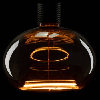 SEGULA LED floating ovál E27 4,5W stmieva dymová