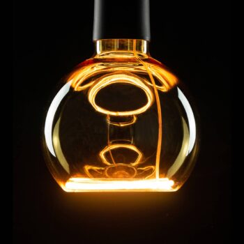 SEGULA LED plávajúca guľa G125 E27 4W zlatá 922 dim