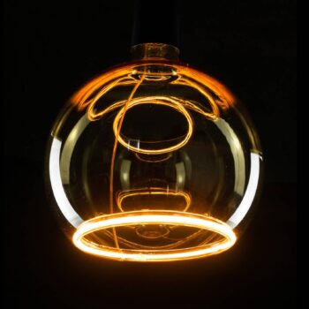 SEGULA LED plávajúca guľa G150 E27 4W 922 gold dim