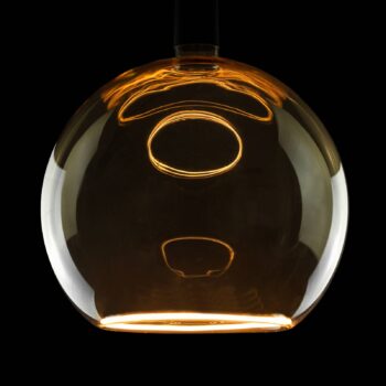 SEGULA LED plávajúca guľa G300 E27 5W 922 gold dim