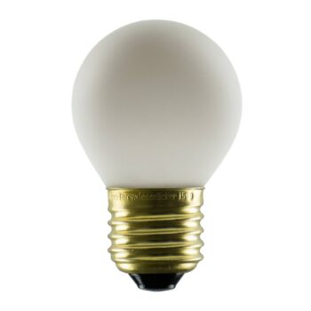 SEGULA LED žiarovka 24V DC E27 3W 922 Golfová guľa matná stmavená