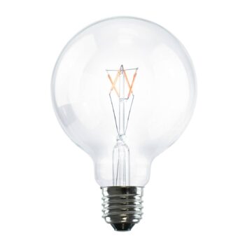 SEGULA LED žiarovka 24V DC E27 G95 3W 927 vlákno